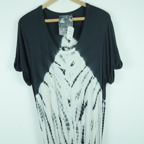 Young Fabulous And Broke Large Dress Tie Dye Boho Bodycon Mini Festival Glam - Picture 5 of 8